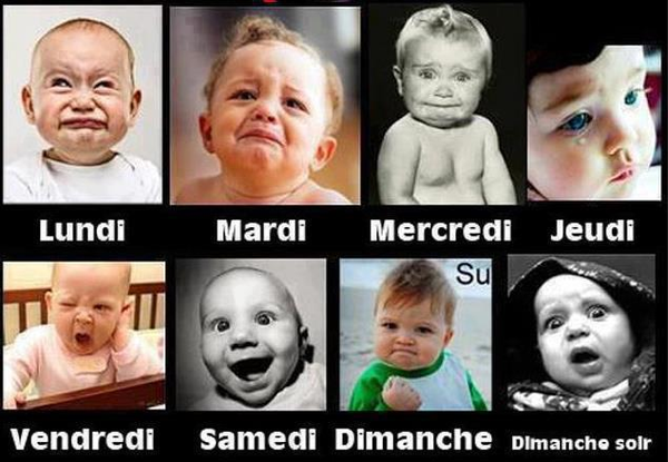 8 à la maison Il y a des jours où ça dépote!!